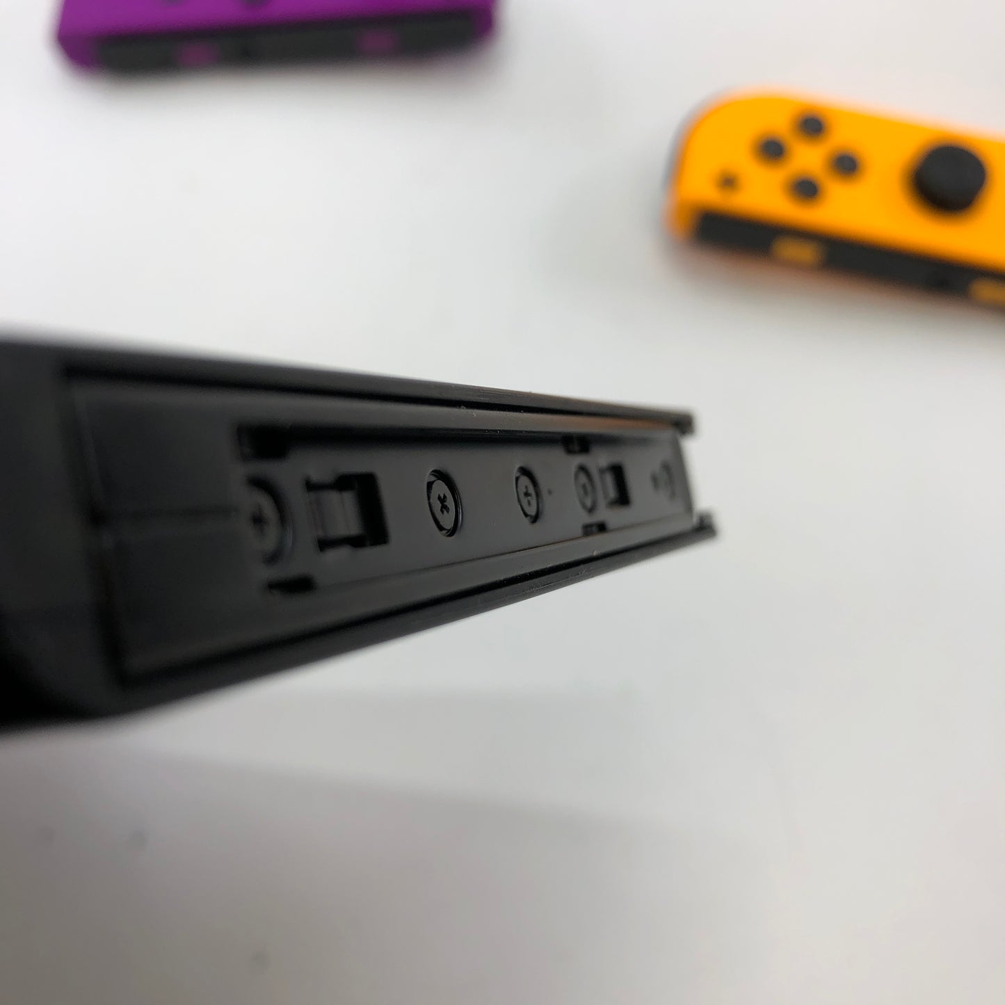 Nintendo Switch v2 Video Game Console Only HAC-001(-01) Wario Colors Joycon 