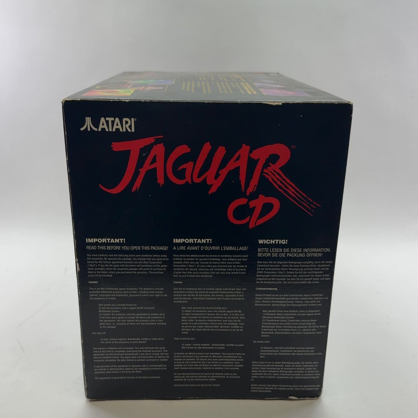 Atari Jaguar CD Console Bundle J8800