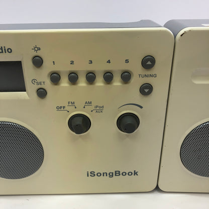 Tivoli Audio isongbook AM/FM Alarm Clock Radio w Extension Speaker