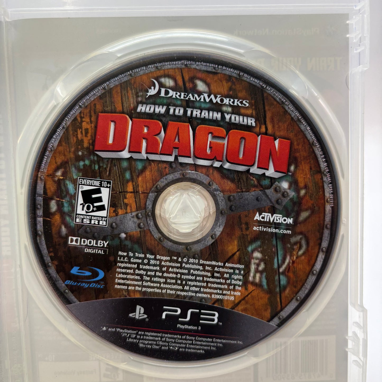 How to Train Your Dragon (Sony PlayStation 3 PS3, 2010)