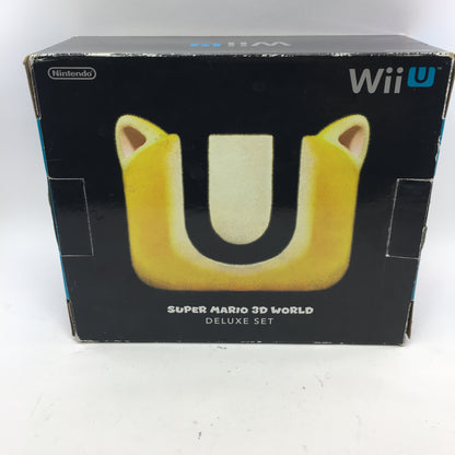 Nintendo Wii U Video Game Console Black CIB Tested and Working w Both Games