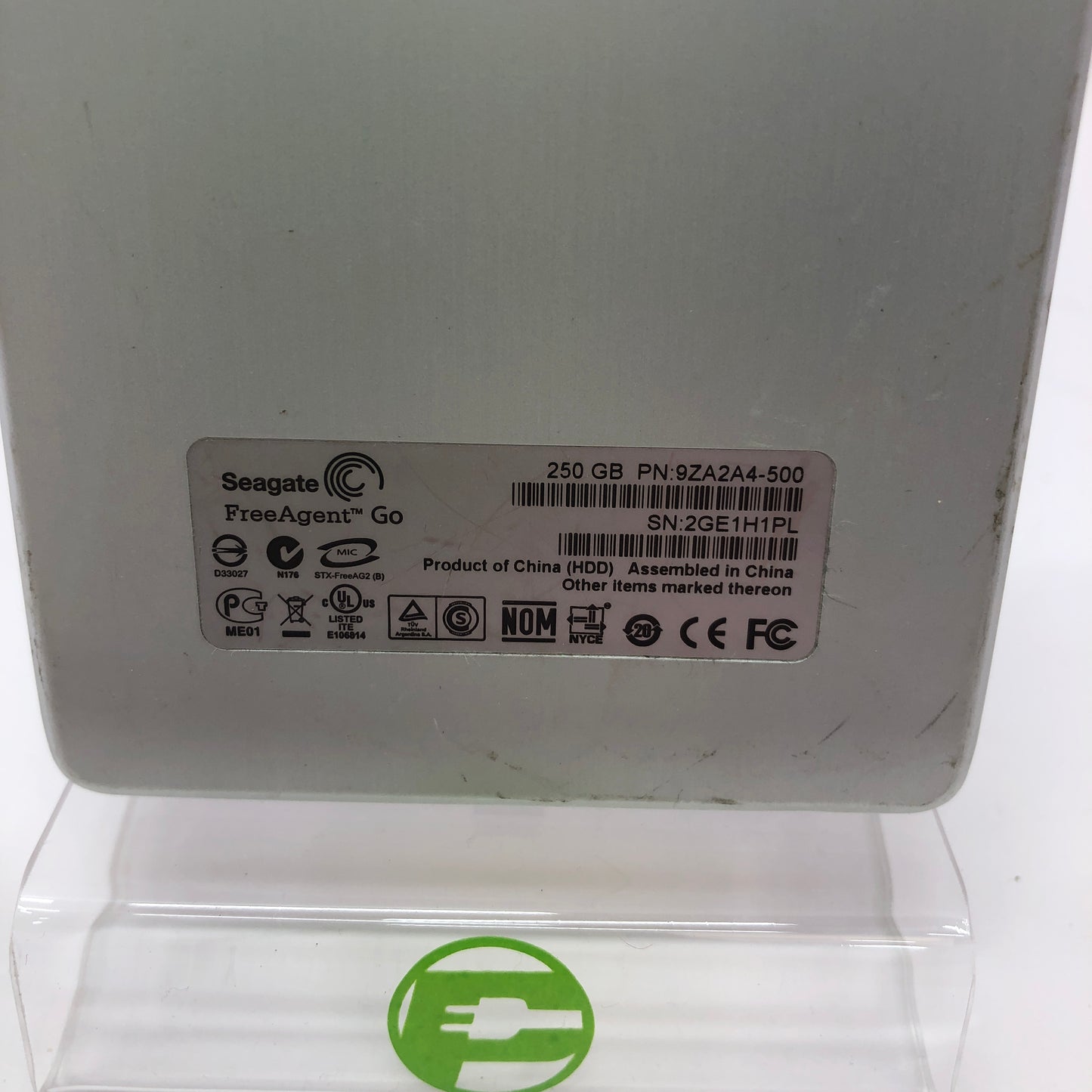 Segate Free Agent Go External Hard Drive 9ZA2A4-500 250GB