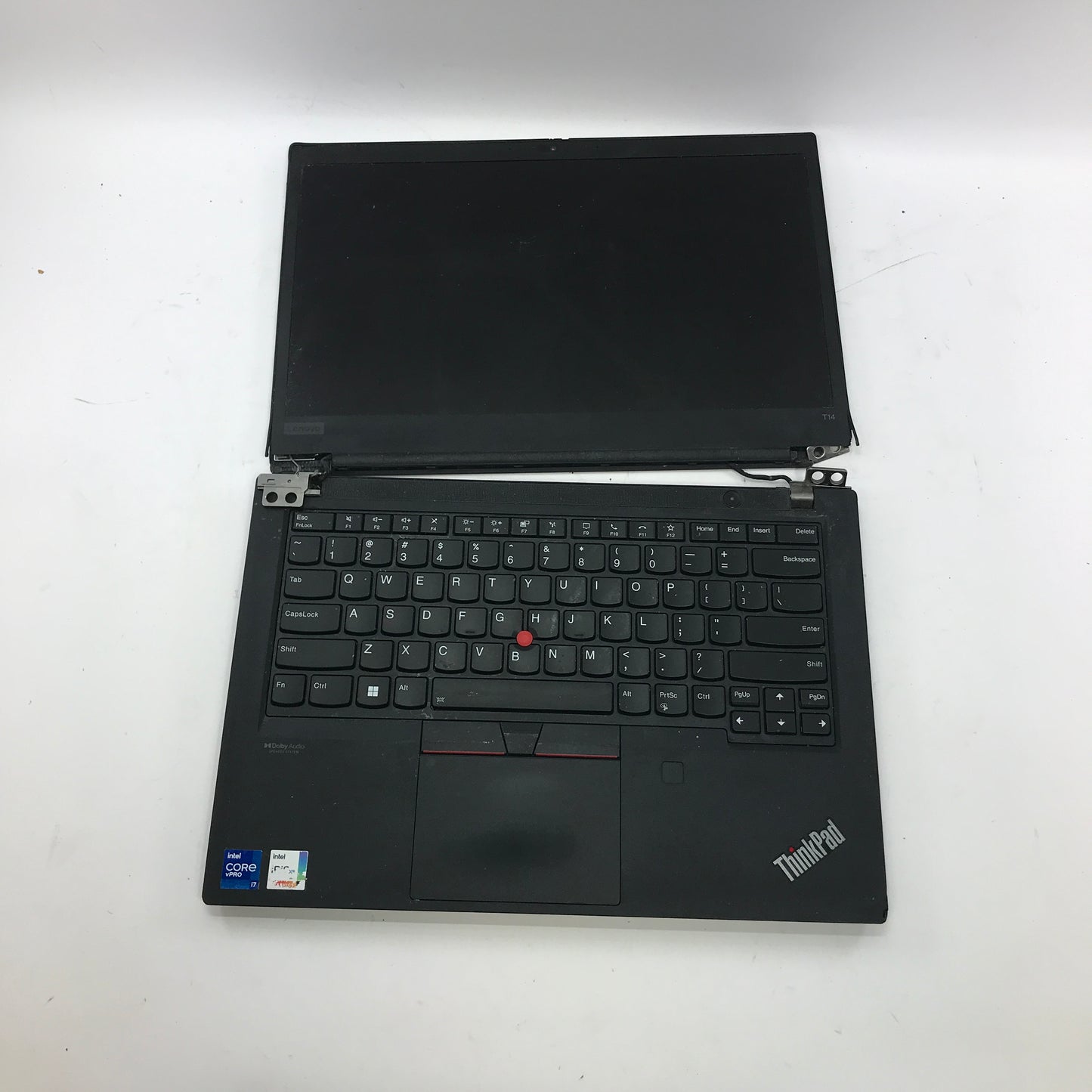 Broken Lenovo ThinkPad T14 GEN 2 14" Intel i7 8GB RAM 128GB SSD READ