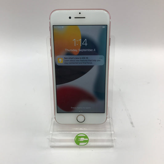 Broken Unlocked Apple iPhone 7 32GB 15.8.2 MNAF2LL/A Unresponsive Home Button