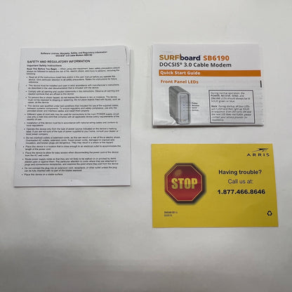 ARRIS Surfboard SB6190 SB6190 Cable Modem