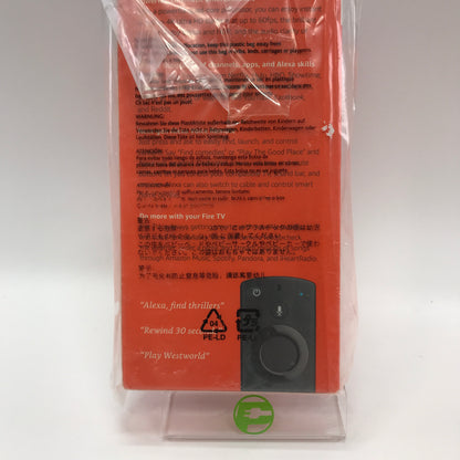 New Amazon FireTv stick 4k w Alexa Voice Remote