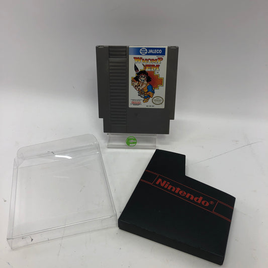 Whomp 'Em (Nintendo NES, 1991)Cartridge Only w Dust Cover and Protective Plastic