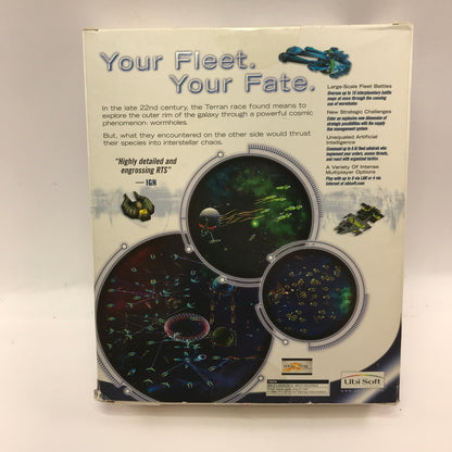 Conquest: Frontier Wars (PC, 2001) Complete in Original Box w Inserts CIB