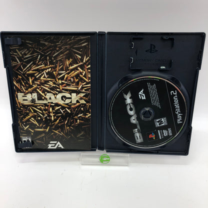 Black (Sony PlayStation 2 PS2, 2006) Complete in Original Box w Manual, CIB