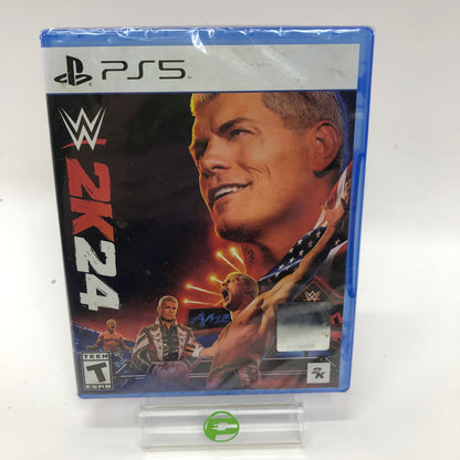 New WWE 2K24 (Sony PlayStation 5 PS5, 2024) Factory Sealed