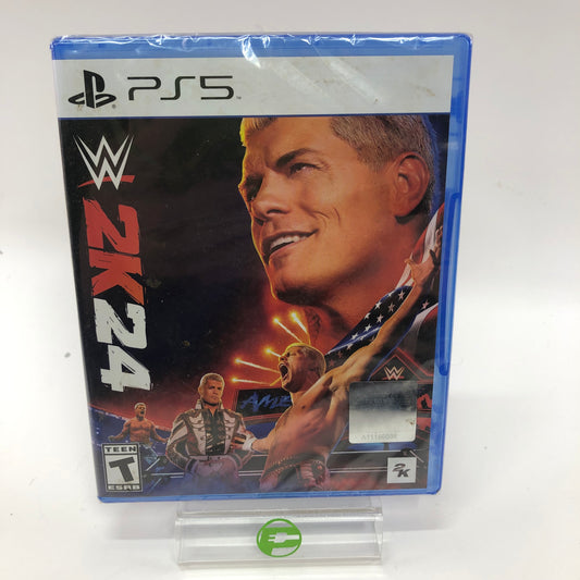 New WWE 2K24 (Sony PlayStation 5 PS5, 2024) Factory Sealed