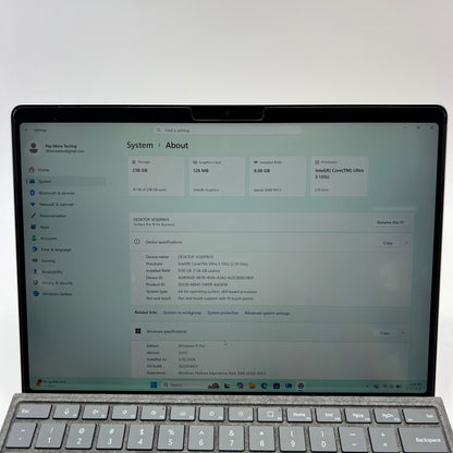 Microsoft Surface Pro 10 for Business 2079 13" Core Ultra 5 135U 2.1GHz 8GB RAM