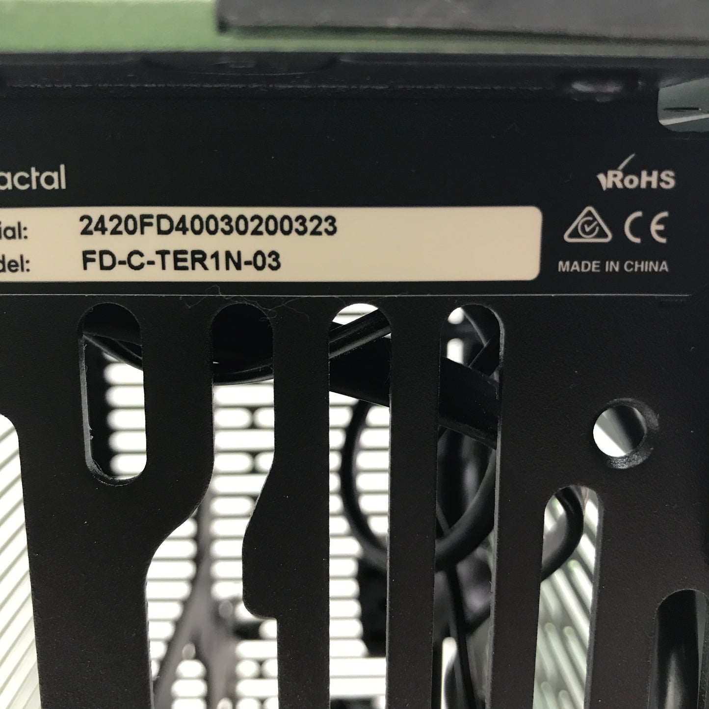 Fractal Terra Mini ITX Case PC Case Graphite Walnut Front FD-C-TER1N-03