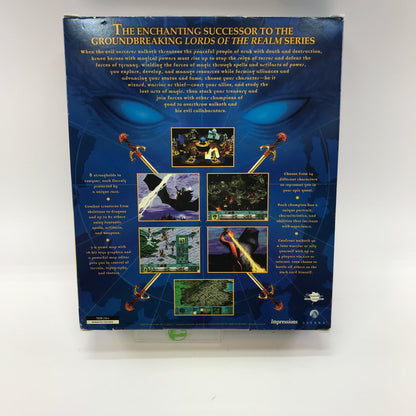 Lords of Magic (PC, 1997) Complete in Original Box w/ Inserts and Manual, CIB