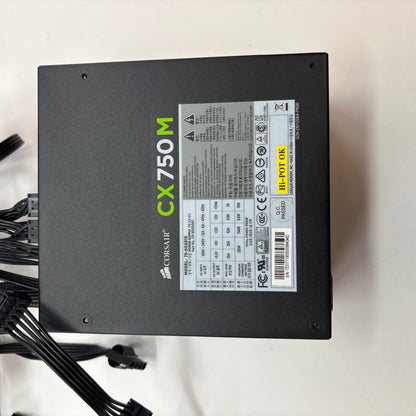 Corsair CX750M CP-9020061 80 Plus Bronze 750W Semi Modular Power Supply