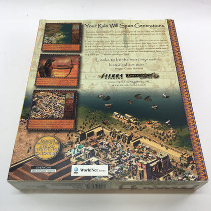 Lot of 7 PC Games [Pharaoh, Commandos, The Sacred Amulet and More]