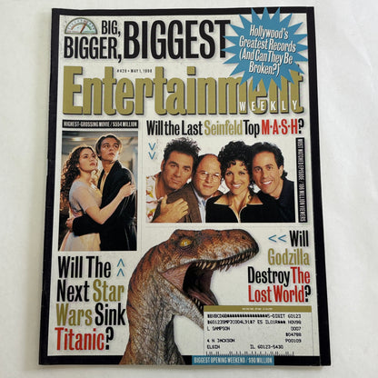 Entertainment Weekly Magazines Lot of 42 Jan 1994-Nov 1998