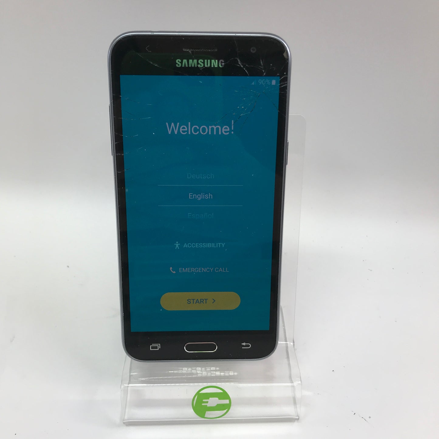 Broken Samsung Galaxy Express Prime SM-J320A Cracked Screen READ