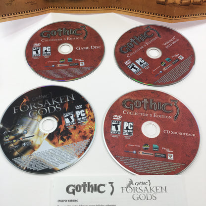 Gothic 3 [Collector's Edition] (PC, 2006) in Original Steel Book w Map
