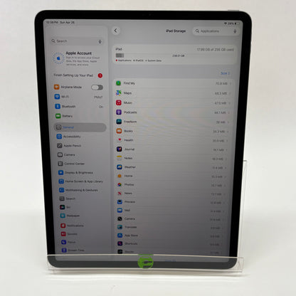 WiFi Only Apple iPad Pro 12.9" 3rd Gen 256GB Space Gray MTFL2LL/A