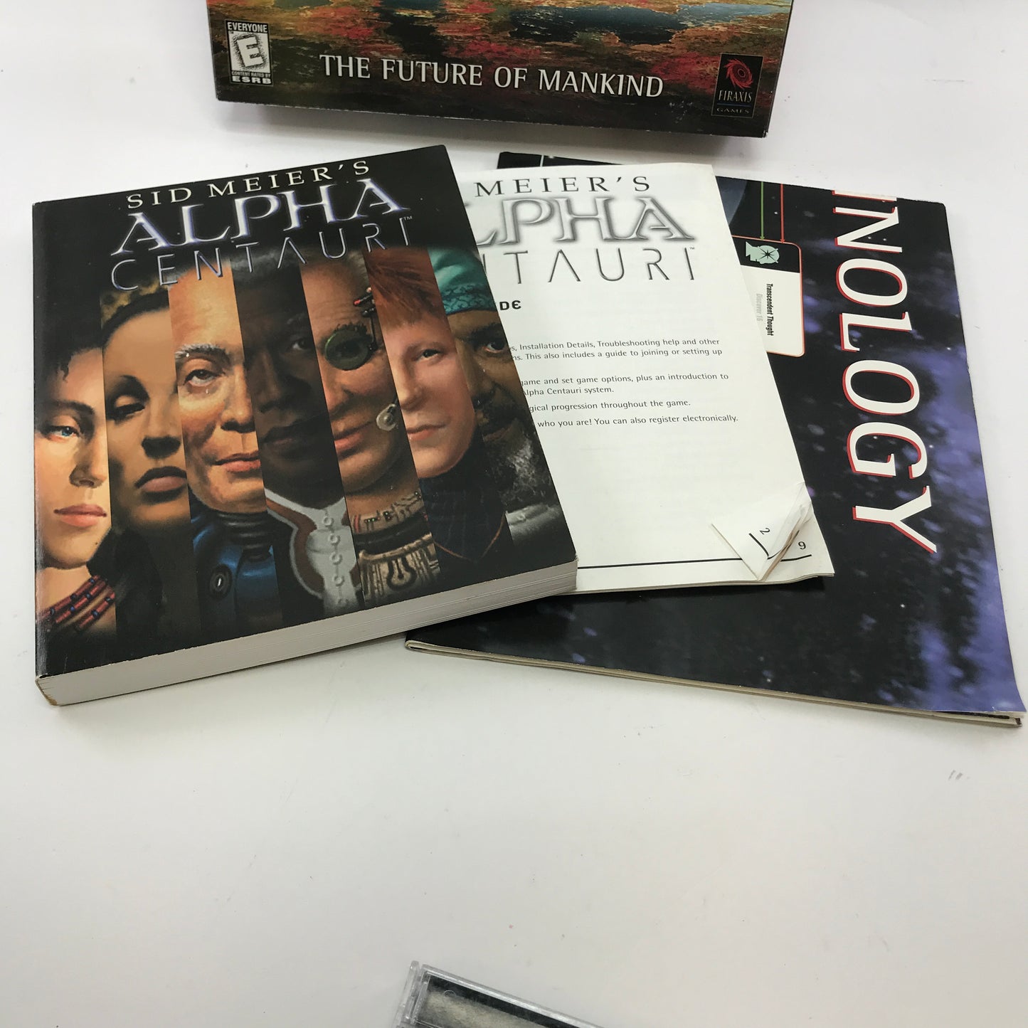 Sid Meier's Alpha Centauri  (PC, 1999) w Map and Manual CIB