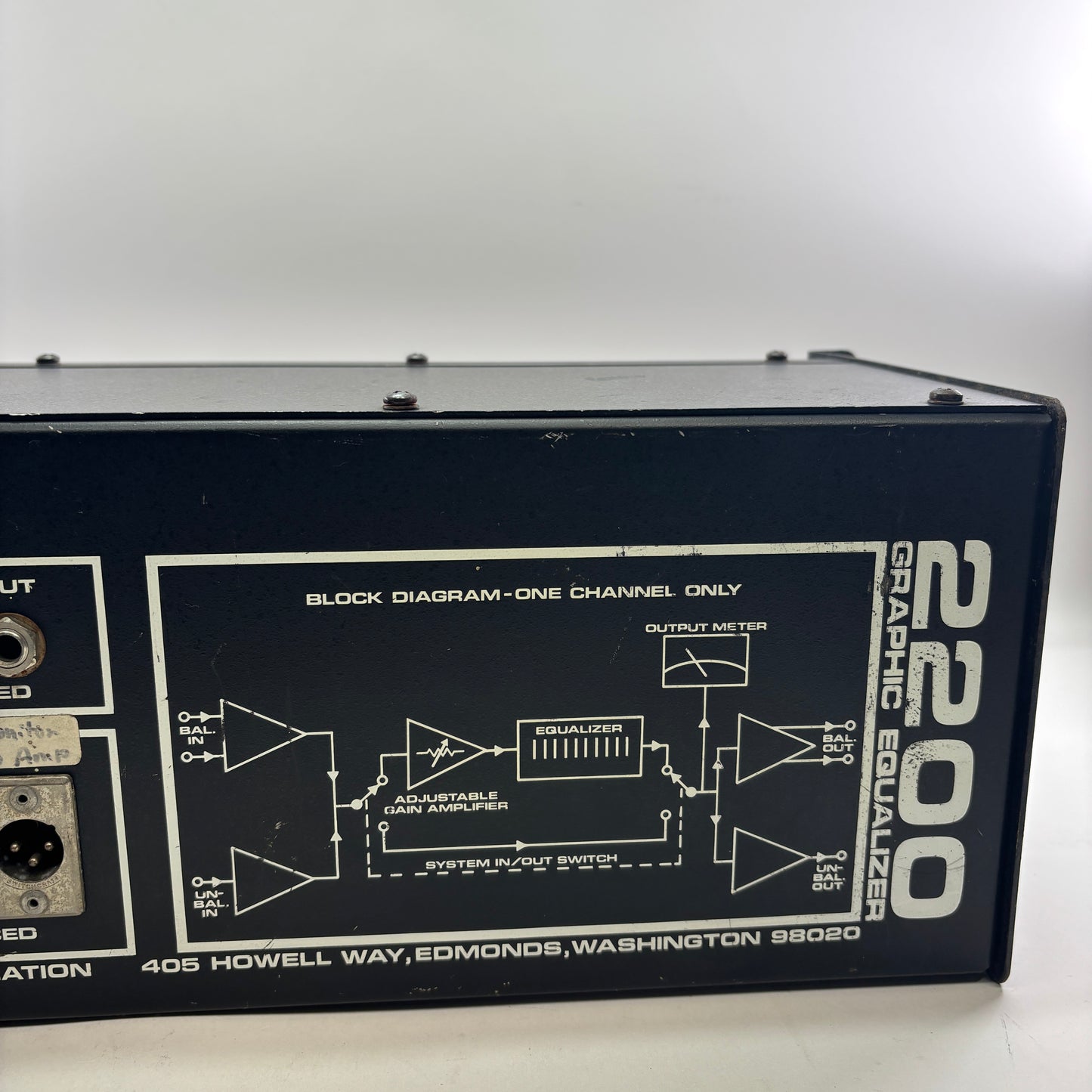 Tapco 2200 Graphic Equalizer