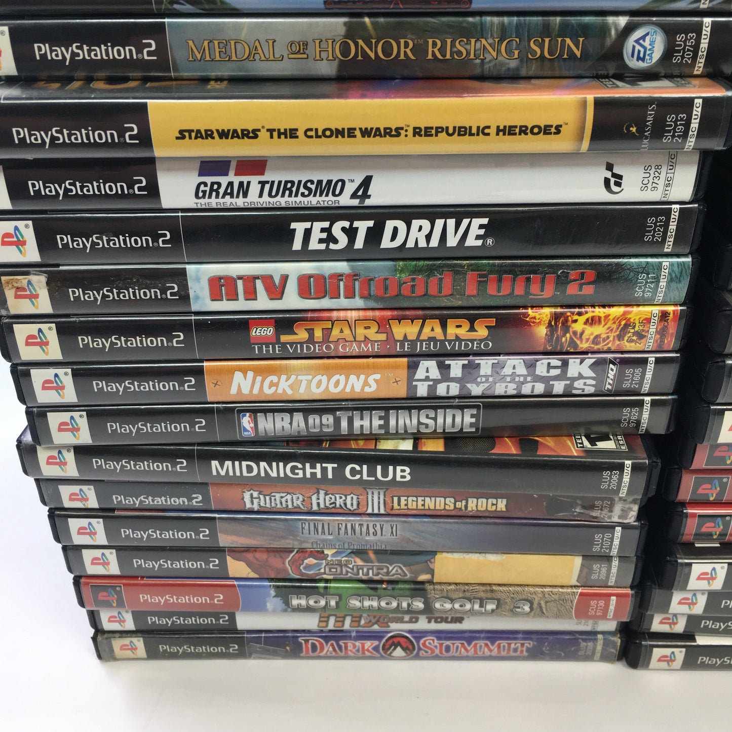 Lot of 79 Sony PlayStation 2 PS2 Games [Call of Duty, Kingdom Hearts and More]