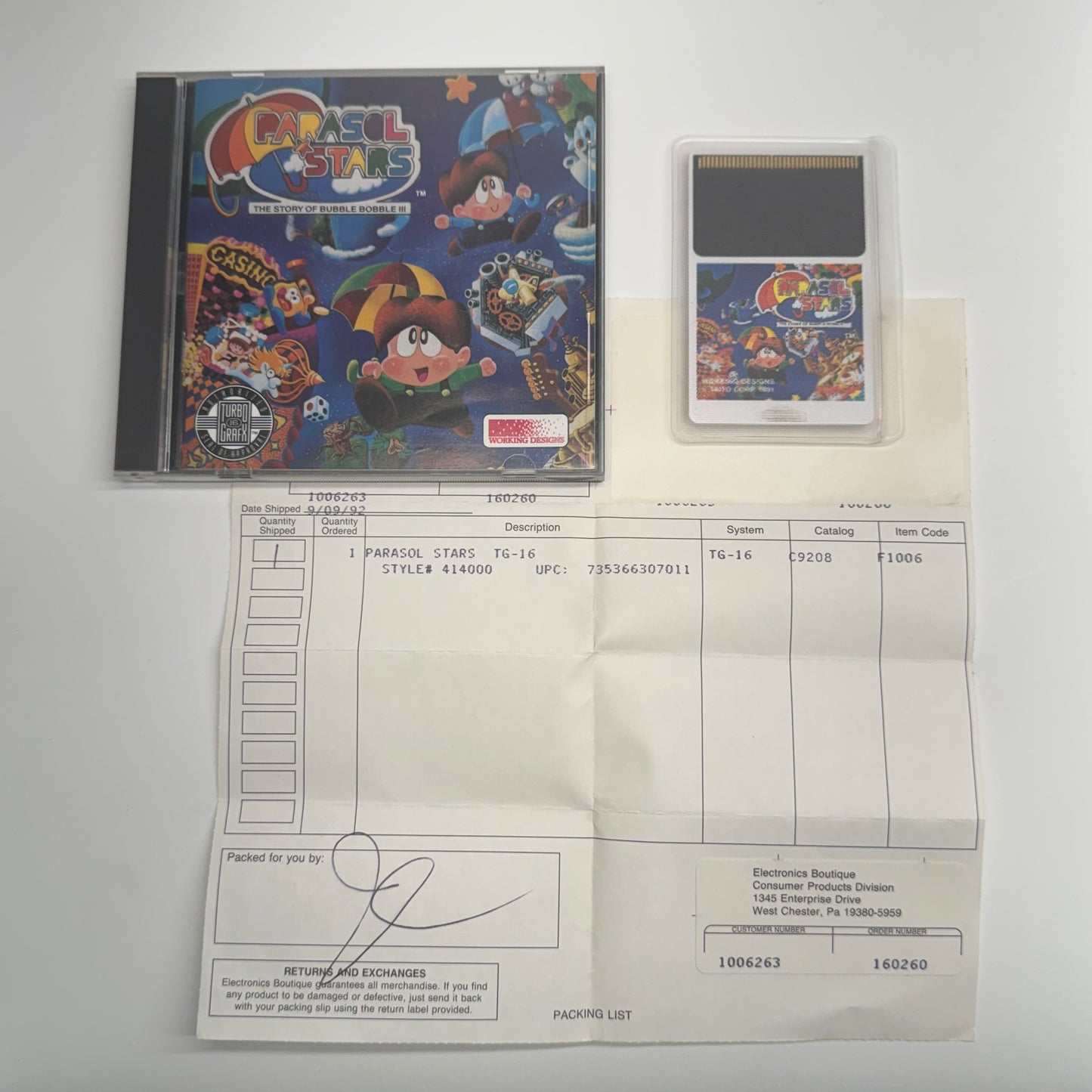 Parasol Stars (TurboGrafx-16, 1990)