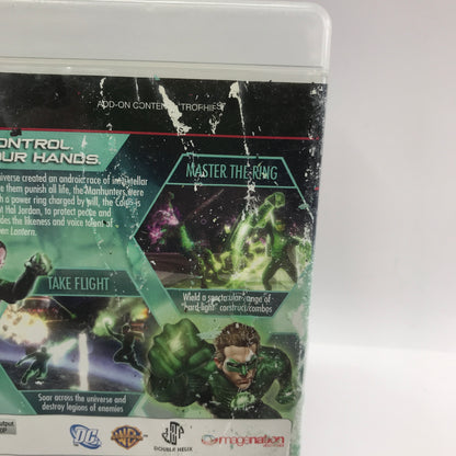 Green Lantern: Rise of the Manhunters (Sony PlayStation 3 PS3, 2011) CIB