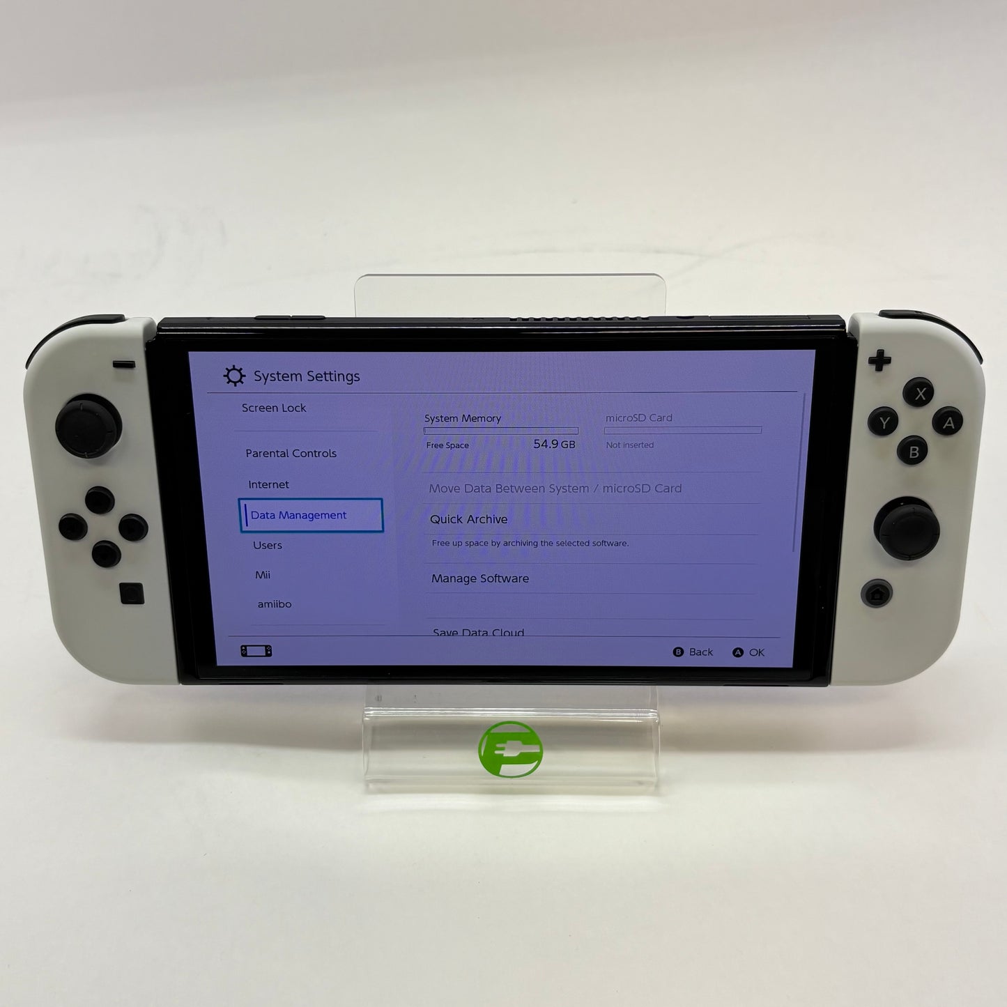 Nintendo Switch OLED Video Game Console HEG-001 White