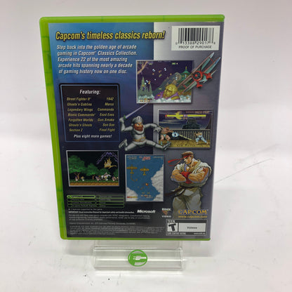 Capcom Classics Collection [1 and 2] Both CIB Microsoft Original Xbox Games