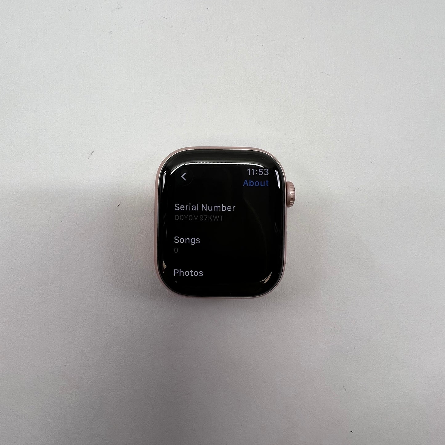 Unlocked To T-Mobile Only & GPS Apple Watch Series 11 42MM Rose Gold Aluminum