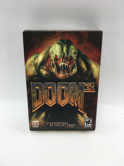 Doom III (PC, 2004) Complete in Original Box w/ Keyboard Reference Card, CIB