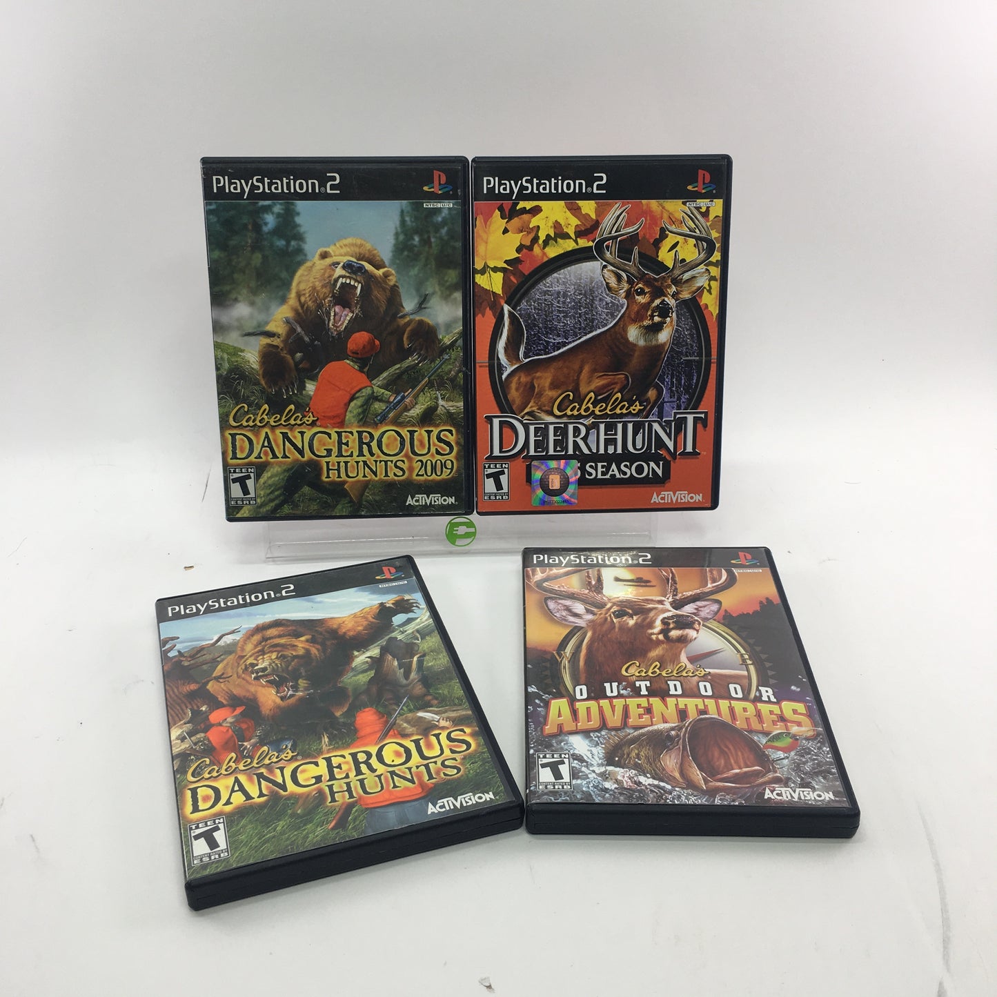 Cabelas Hunting Game Lot of 4 Sony PlayStation 2 PS2 Games