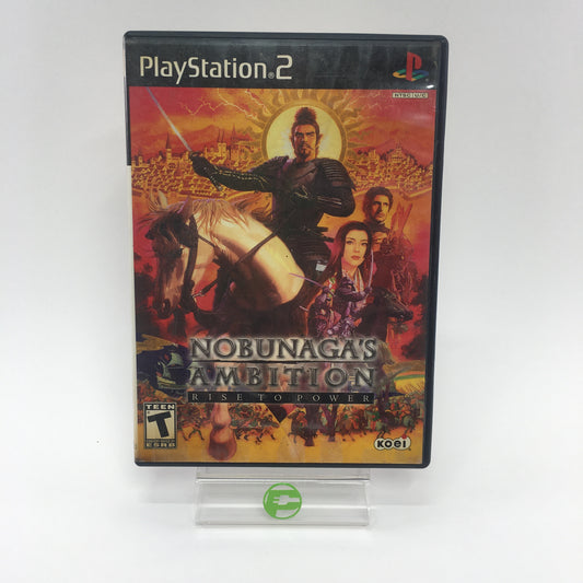 Nobunaga's Ambition Rise to Power (Sony PlayStation 2 PS2, 2008) CIB Tested