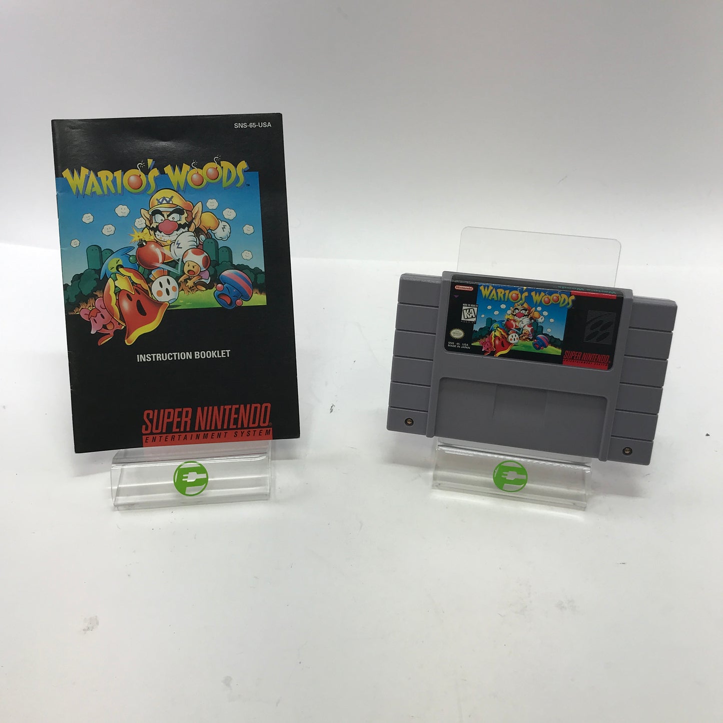Wario's Woods (Super Nintendo SNES, 1991) Tested Works