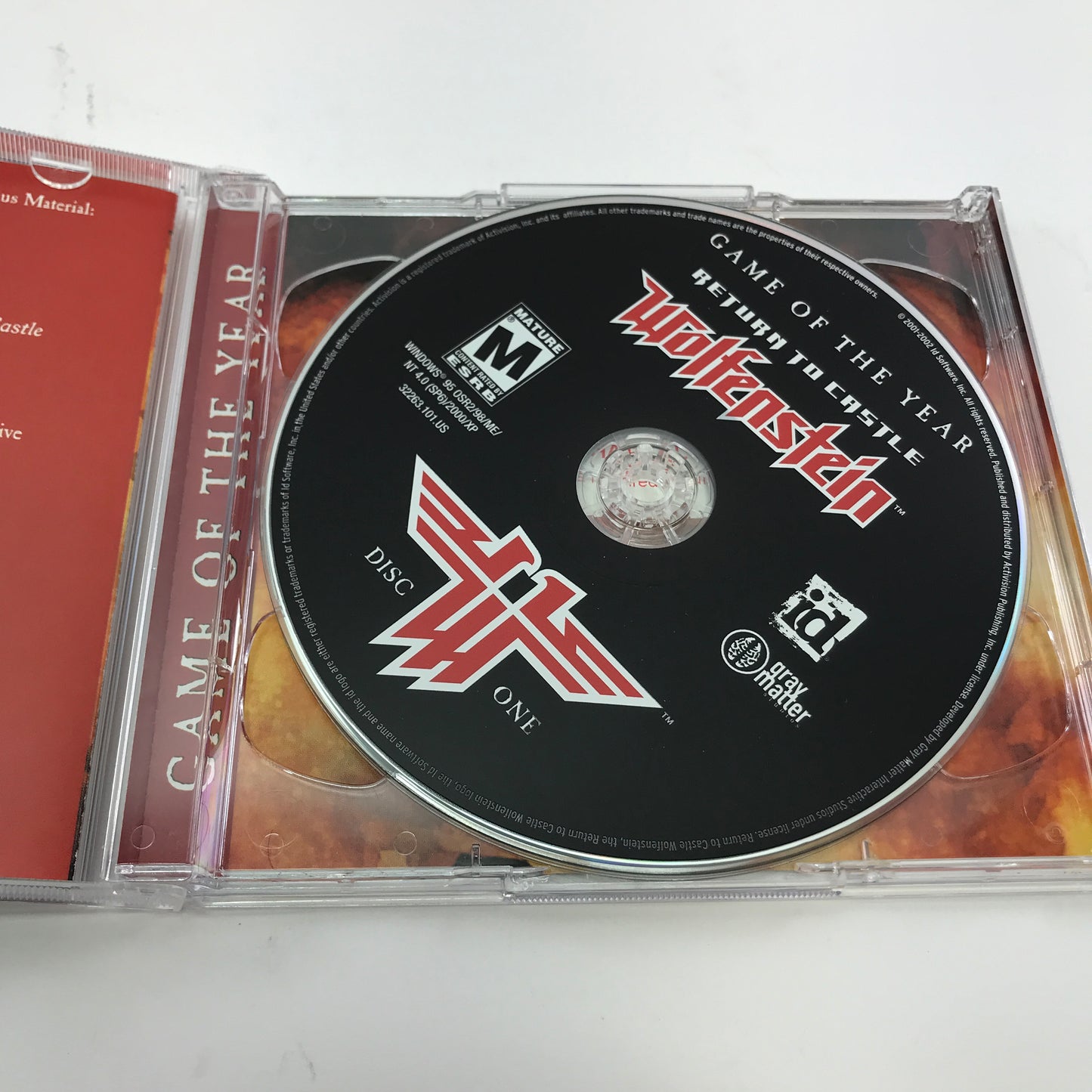 Return to Castle Wolfenstein [Game of the Year] (PC, 2002) CIB