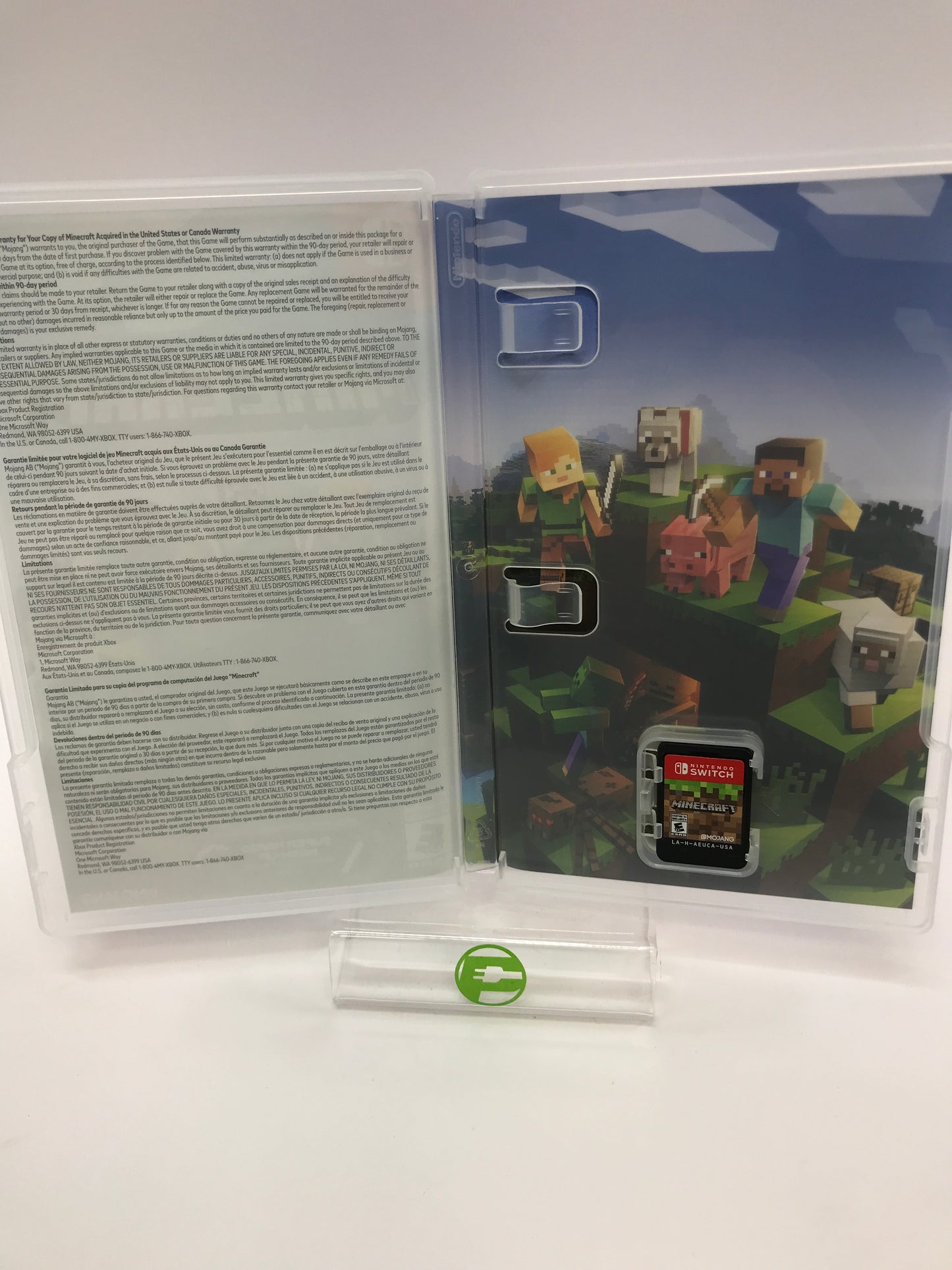 Minecraft (Nintendo Switch, 2018) Complete in Original Box, CIB