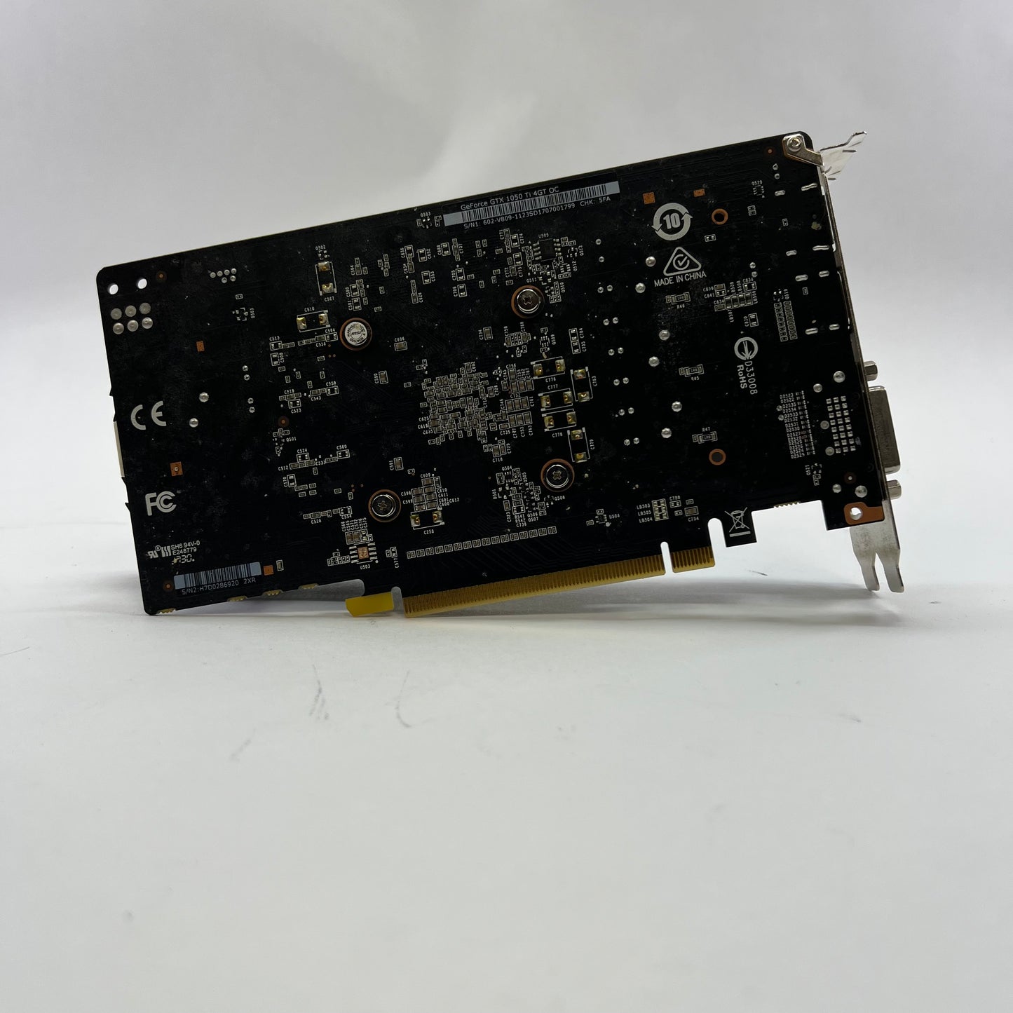 MSI GeForce GTX 1050 Ti Dual Fan OC 4GB GDDR5 Graphics Card