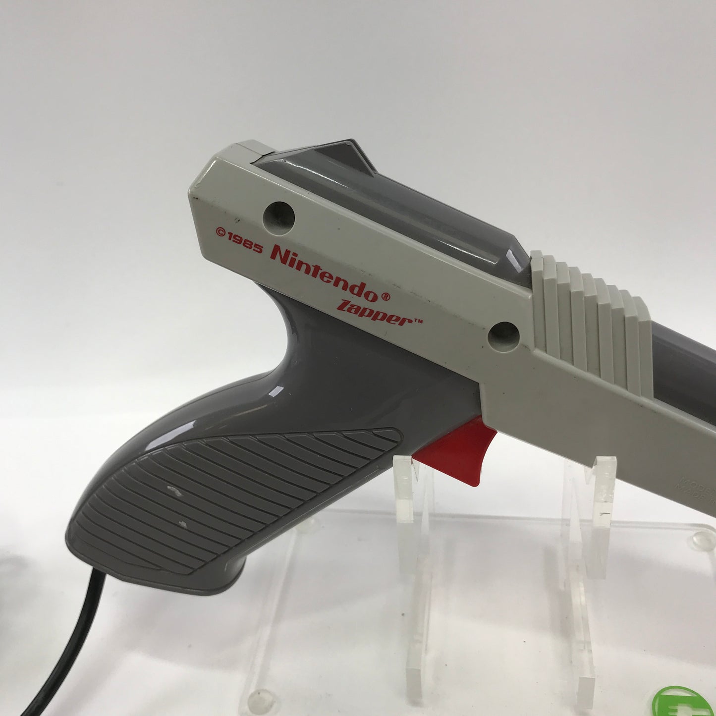 Nintendo NES Zapper Controller NES-005 Gray Tested and Working