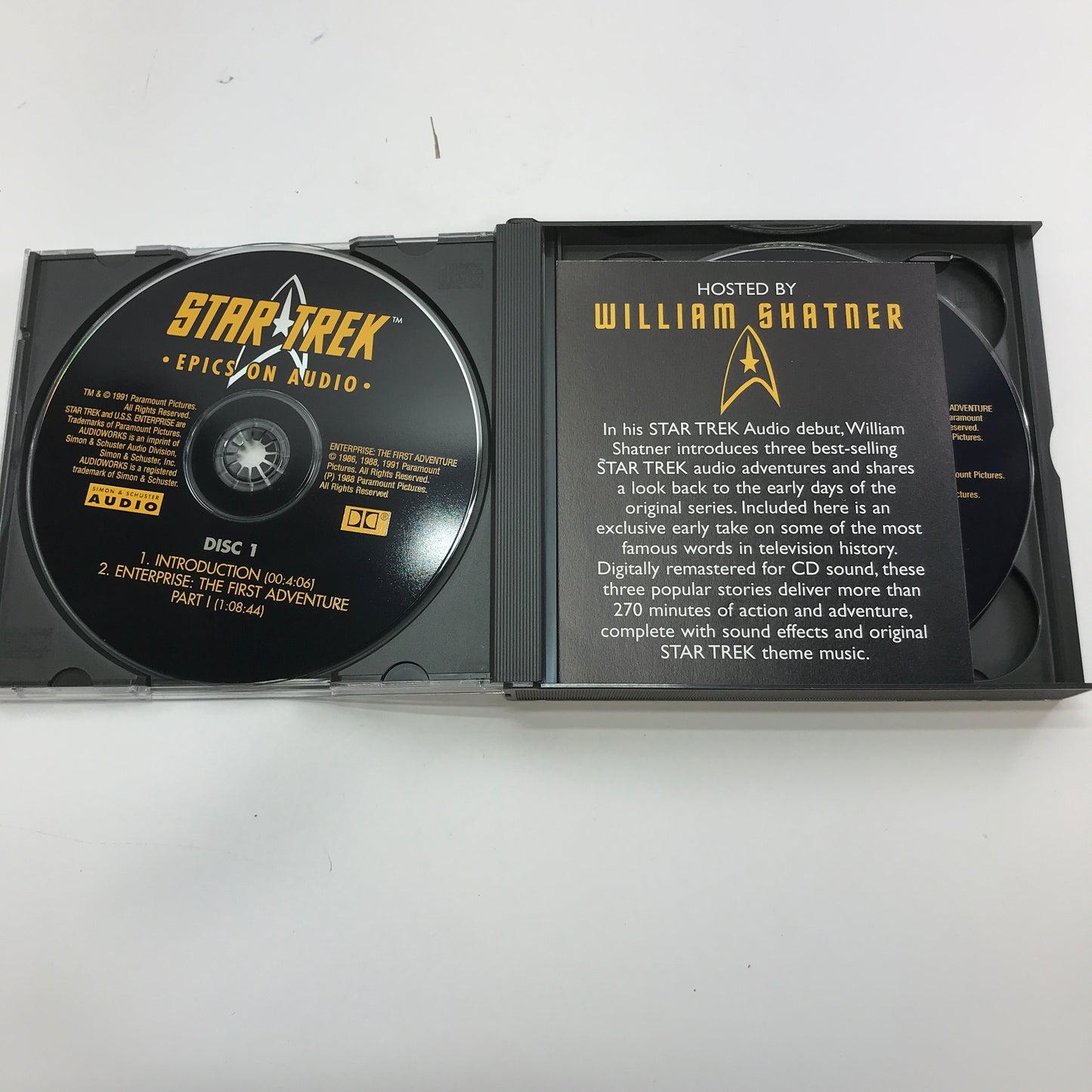 Star Trek Omnipedia (PC, 1995) Complete in Original Box, CIB