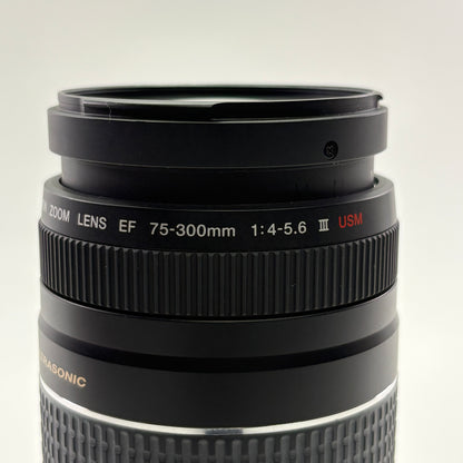 Canon EF EF 75-300mm 75-300mm f/4-5.6 III Auto & Manual Lens