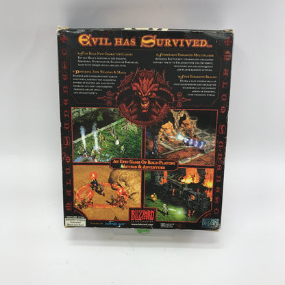 Diablo II [Big Box] (PC, NaN) w/ Original Game Manual, Incomplete, READ