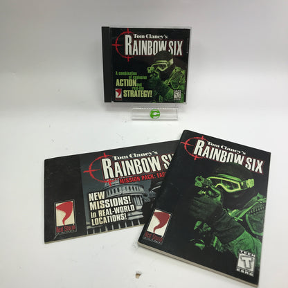Tom Clancy's Rainbow Six (PC, 1998) CIB, Minty Disc, No Scratches
