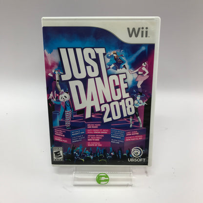 Just Dance 2018 (Nintendo Wii, 2017) No Manual