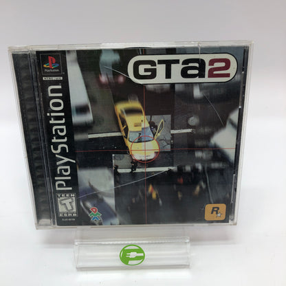 Grant Theft Auto 1 and Grand Theft Auto 2 Sony PlayStation 1 PS1 READ