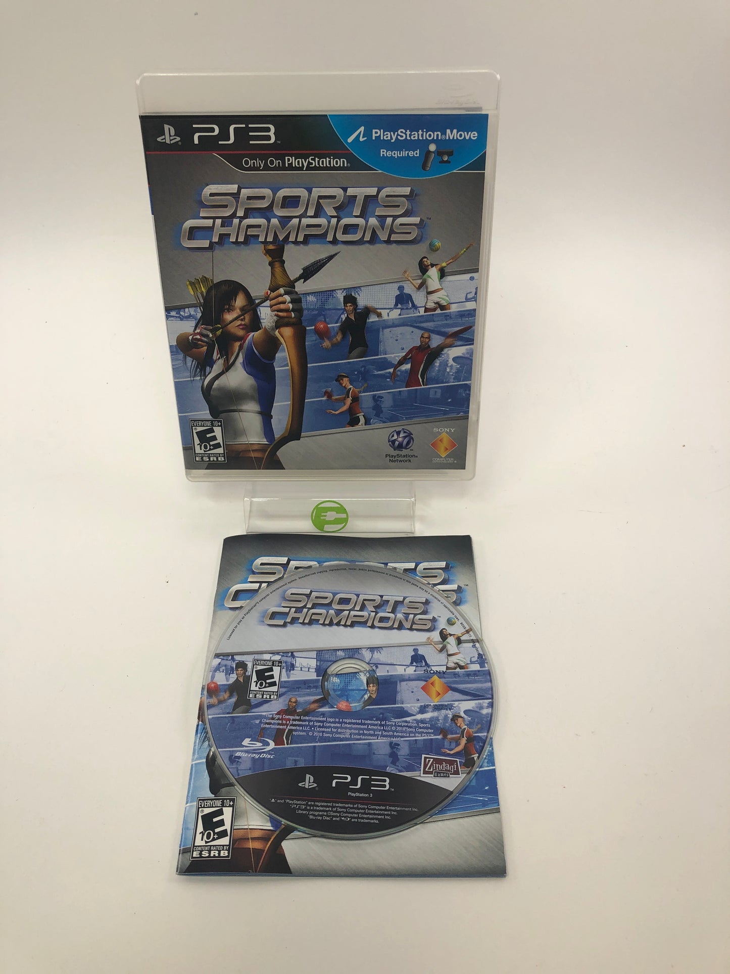 Lot of 2 PS2 Games - Sports Champions, Sports Champions2 (Games Only with casLot of 2 PS3 es), PlayStation 3