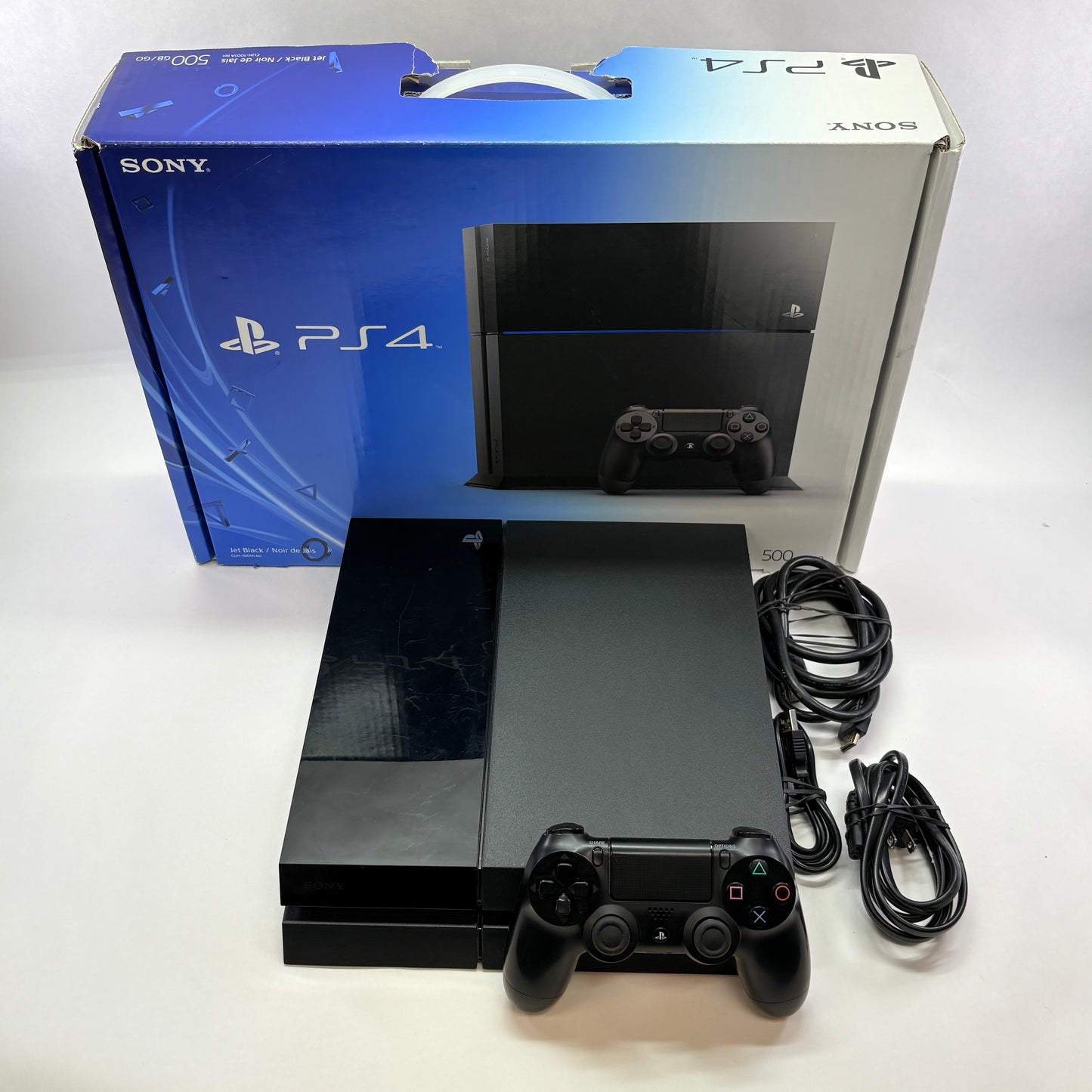 Sony PlayStation 4 Slim 500GB Black Console Gaming System CUH-1001A