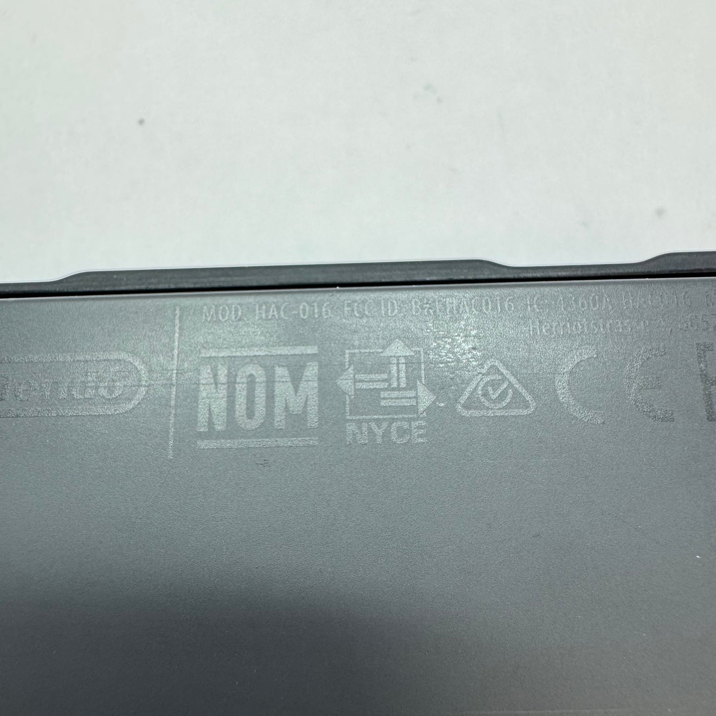 Nintendo Switch Joy-Cons Pair Controller HAC-015/HAC-016 Gray W/ Grip