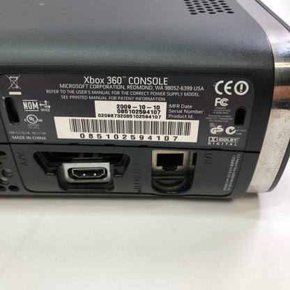 Broken Microsoft Xbox 360 Console Gaming System Only No Power READ